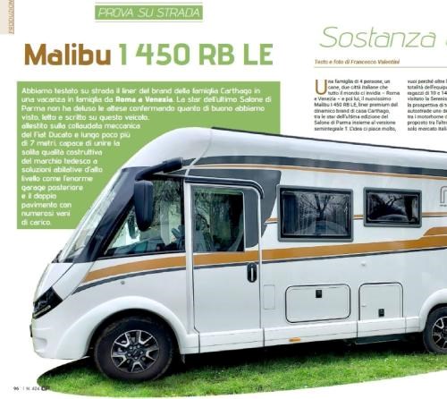 Esperienza su Strada: Malibu I 450 RB LE