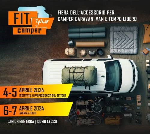 Scopri gli Eventi di Fit Your Camper 2024